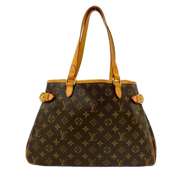 LOUIS VUITTON Brown Monogram Leather Shoulder Bag - Picture 1 of 10